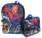 Spiderman Backpack and Lunch kit set 50475