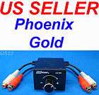 UNIVERSAL Phoenix Gold AMP AMPLIFIER RCA REMOTE BASS GAIN KNOB LEVEL 