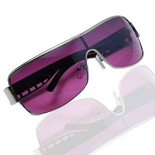 New Trend Square Purple Shade Sunglasses UV400 Mens 533  
