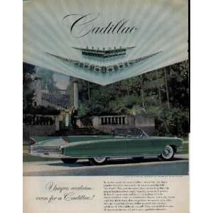   by Van Cleef & Arpels.  1960 Cadillac Convertible Ad, A3994A