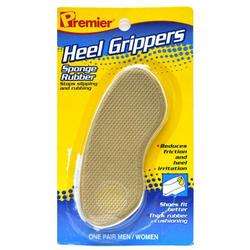 BRAND NEW) PREMIER HEEL GRIPPERS SOFT RUBBER FOR ALL SHOE TYPES STOPS 