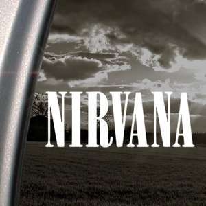  Nirvana Decal Grunge Kurt Cobain Truck Window Sticker 
