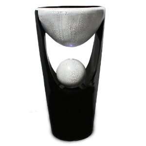   Sphere with LED Lights Floor Stand Water Fountain
