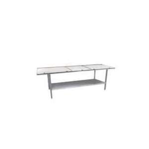   24 Stainless Steel Work Table w/ Polyethylene Top