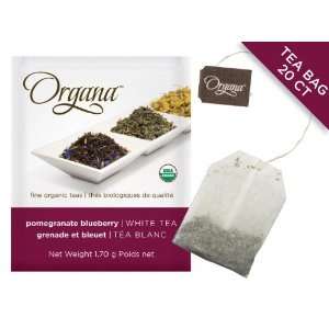 Organa Pomegranate Blueberry   Fine Organic Tea Bags (2 pack)