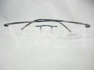 Silhouette Titanium Eyeglasses SPX ART Black 7737 6061  