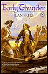   Early Thunder by Jean Fritz, Penguin Young Readers 