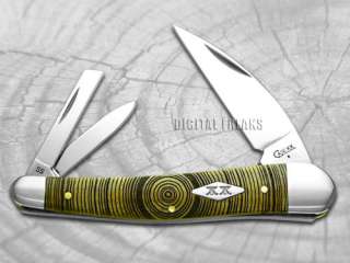 CASE XX Ant Tree Ring Seahorse Whittler 1/500 Knives #3  