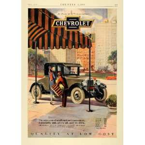  1926 Ad Chevrolet Motor Landau Automobile Vehicle Car 