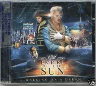 EMPIRE OF THE SUN, WALKING ON A DREAM. FACTORY SEALED CD. In English.