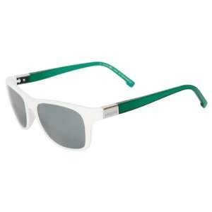  Lacoste Dublin White And Green Sunglasses Sports 