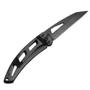   Steel 2 3/5 Wharncliffe Blade Folding Pocket Knife w/ Clothing Clip