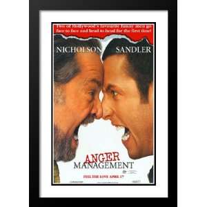 Anger Management 20x26 Framed and Double Matted Movie Poster   Style B