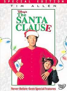 The Santa Clause DVD, 2002, Widescreen Special Edition  