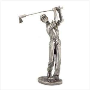  Pewter Golfer Figurine