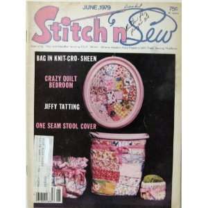  Stitch N Sew Magazine (Crazy Quilt Bedroom, Jiffy Tatting 