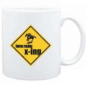  Mug White  Horse Racing x ing Sports