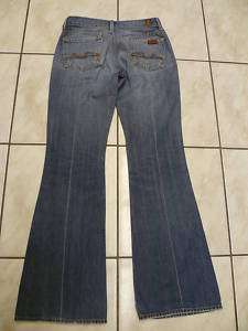 FOR ALL MANKIND JEANS SIZE 26 INSEAM 31 FLARE  