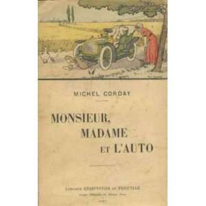  monsieur, madame et lauto Corday Michel Books