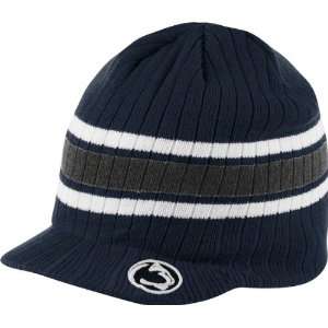  Penn State Nittany Lions Navy Primo Knit Brim Hat Sports 