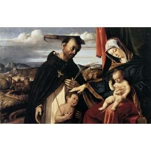  Hand Made Oil Reproduction   Lorenzo Lotto   32 x 20 