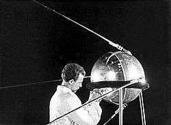   was the first earth orbiting artificial satellite it was launched