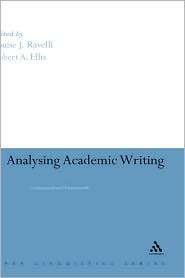 Analysing Academic Writing, (0826461077), Louise Ravelli, Textbooks 