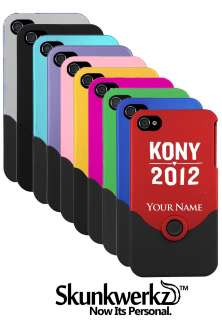 Personalized iPhone 4 4S Case/Cover KONY 2012  