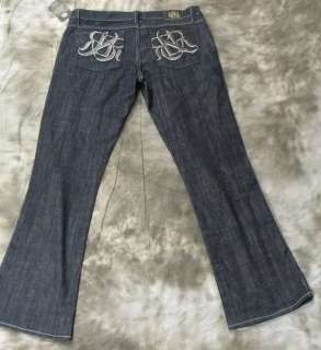 NEW Rock & Republic Womens Kasandra Jeans Dark Blue size 30  