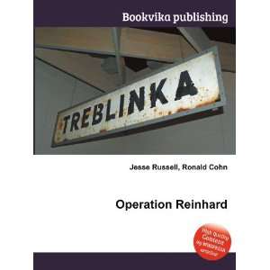 Operation Reinhard Ronald Cohn Jesse Russell  Books