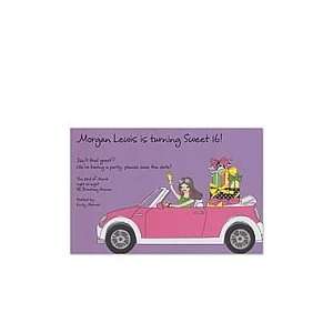  Birthday Wheels Invitation Print it Yourself Invitations 