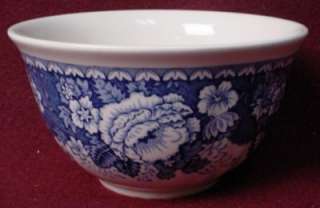 MASONS china BLUE & WHITE pattern OPEN SUGAR BOWL  