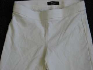 NWOT EXPRESS SEAM BACK WHITE LEGGING PANTS sz 8  