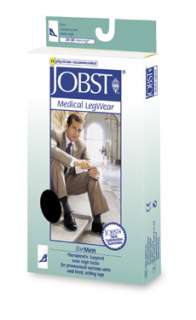 Jobst For Men Knee High Ribbed Style Compression Socks  