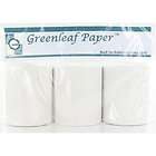 Greenleaf Thermal Roll Receipt Paper 3 Pack (3 Rolls   White)   3 1/8 