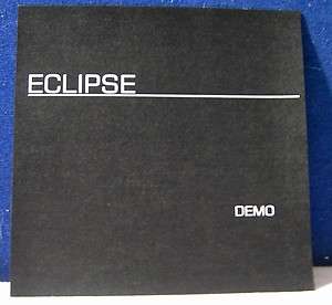 Eclipse 5 track DEMO cd 2000 John Buchanan Bobby Cipolla  