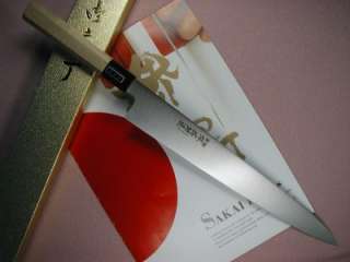 Japanese Sakai White Steel Wa Sujihiki Knife 300mm Octa  