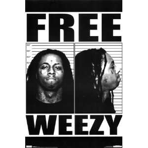  Lil Wayne Poster Tha Carter Free Weezy Mug Shot 5275 Music 