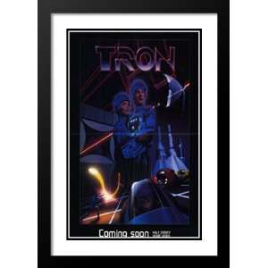  Tron 20x26 Framed and Double Matted Movie Poster   Style A 