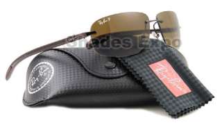 NEW RAY BAN SUNGLASSES RB 8303 POLARIZED BROWN 014/83  