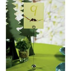  Wedding Table Number Stands ( Set of 6 ) Reception Table Number 