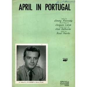   Vintage 1953 Sheet Music as Performed by Vic Damone 