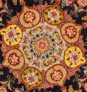 Area Rugs Handmade Persian Carpet Wool Tabriz 3 x 3  