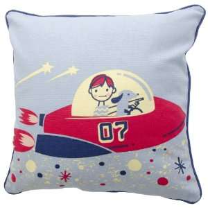  Danica Studio 12 by 12 Inch Cushion, Space Capade Boy 
