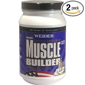  Weider Dynamic Muscle Builder 540g Vanilla, Bottle (Pack 