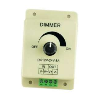12V / 24V 8A PIR Sensor LED Switch/Dimmer LED Strip light Dimmer 