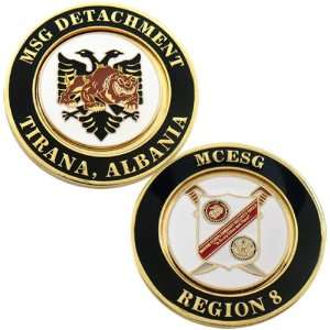  MSG Albania Challenge Coin 