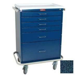   Anesthesia Workstation, Key Lock Standard Package, Hammertone Blue
