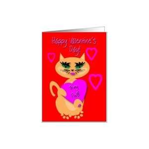 Friend With Benefits Valentines Day Kitty Kat Big Red 