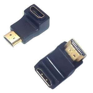 90 Degree Right Angle Female Adapter For HDMI Cable M/F  